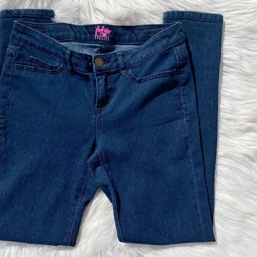 Tokyo Darling Skinny Jeans Dark Wash Size 6